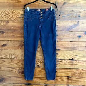 Makers Dark Wash Skinny Jeans with Button Fly size 29